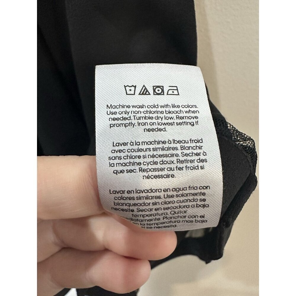 Calvin Klein Illusion Mesh Bow Special Occasion Dress Girls size 10 NWT - Picture 10 of 10